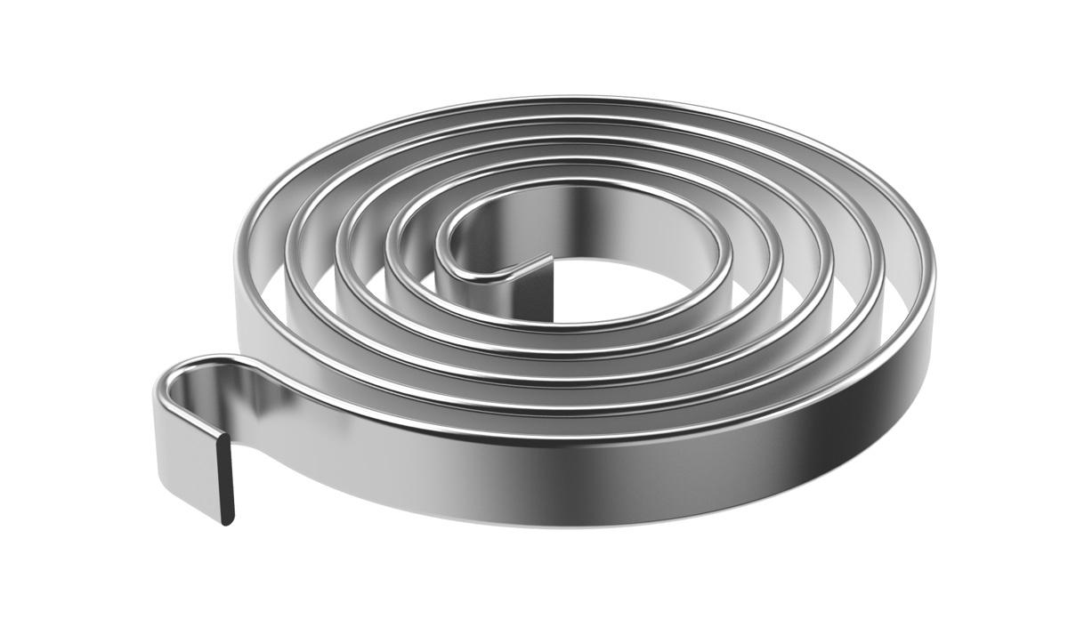 What is a clock spring? How spiral torsion springs work | Lesjöfors