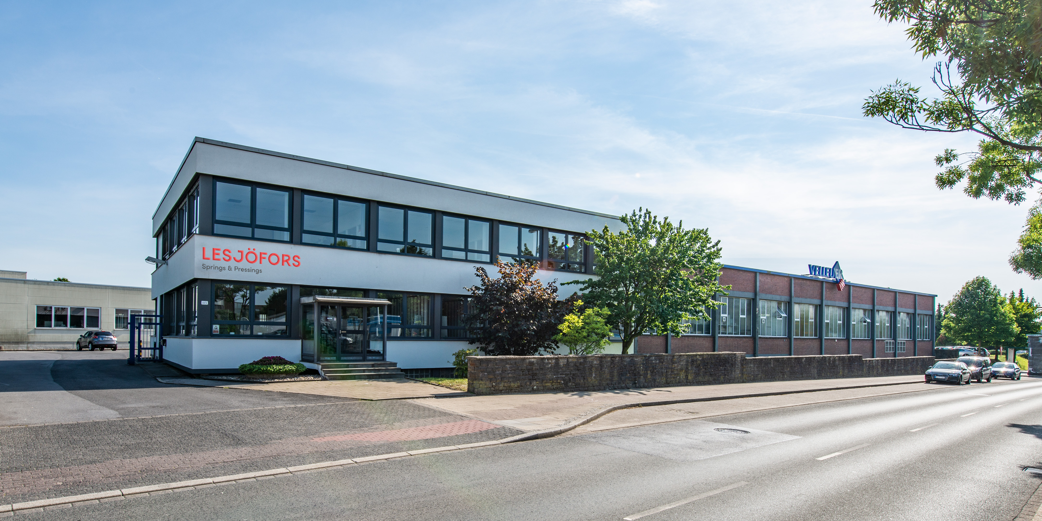 Lesjöfors Springs & Pressings manufacturing facility in Velbert, Germany
